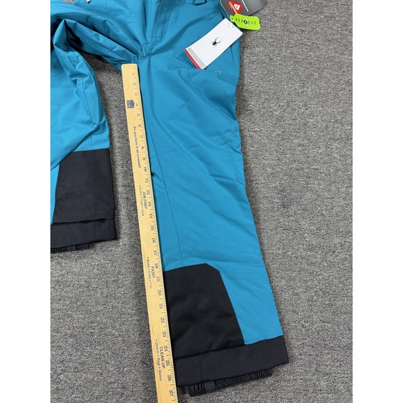 Spyder Pants Girls 14 Blue Olympia Insulated Ski Snow Primaloft Waterproof - Picture 8 of 12